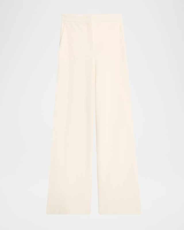 Ponte Wide Leg Trousers